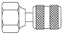 Manometer-Schnellkuppler (mit Ventilöﬀner) M